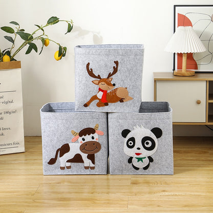 Boites de rangement - Cube en tissu pour chambre enfants